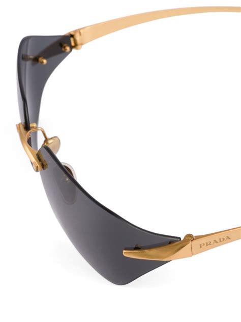 prada rimless glasses
